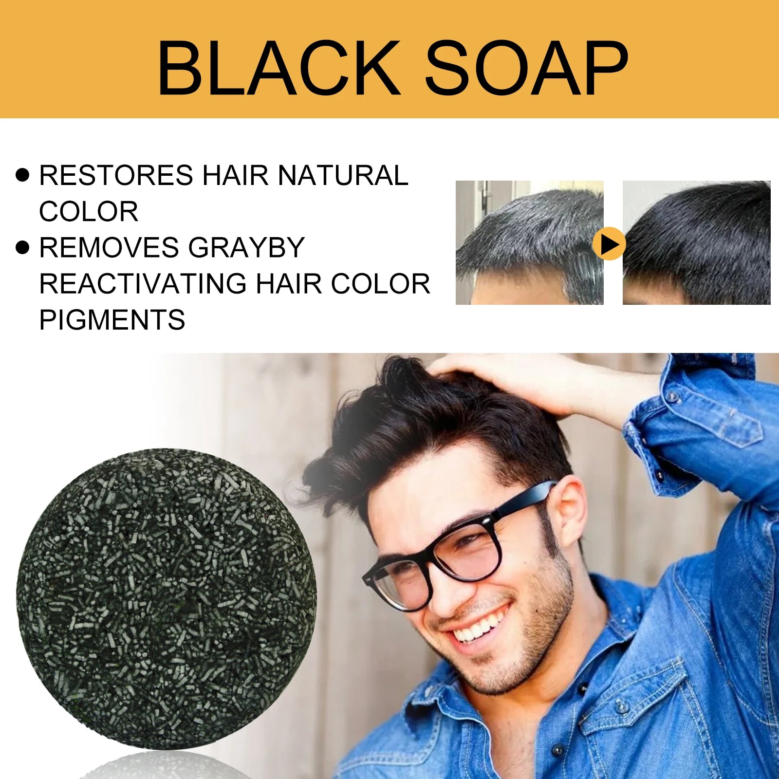 Darkening Hair Soap