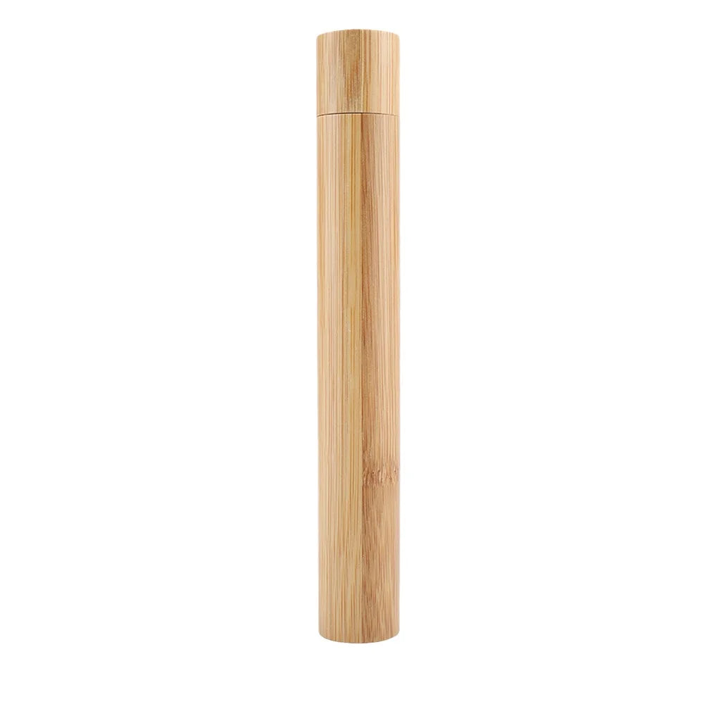 Natural Eco Friendly Bamboo Toothbrush Travel Case