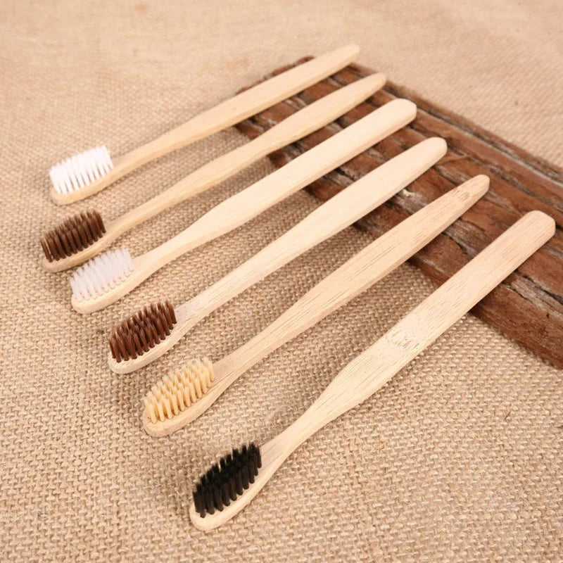 Eco Friendly Soft Bristle Wooden Tooth Brush