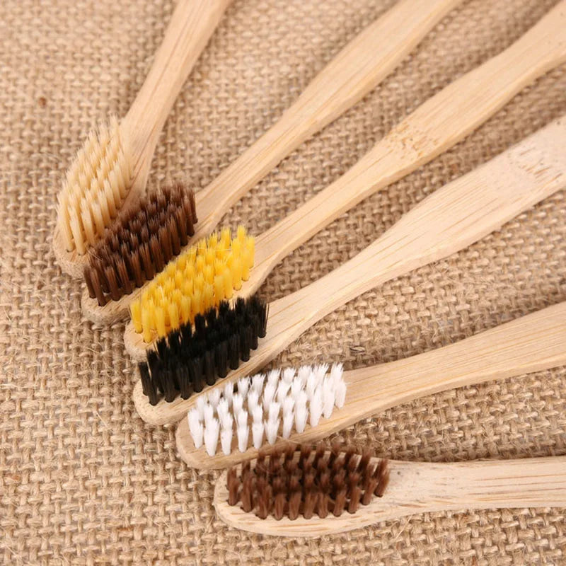 Eco Friendly Soft Bristle Wooden Tooth Brush