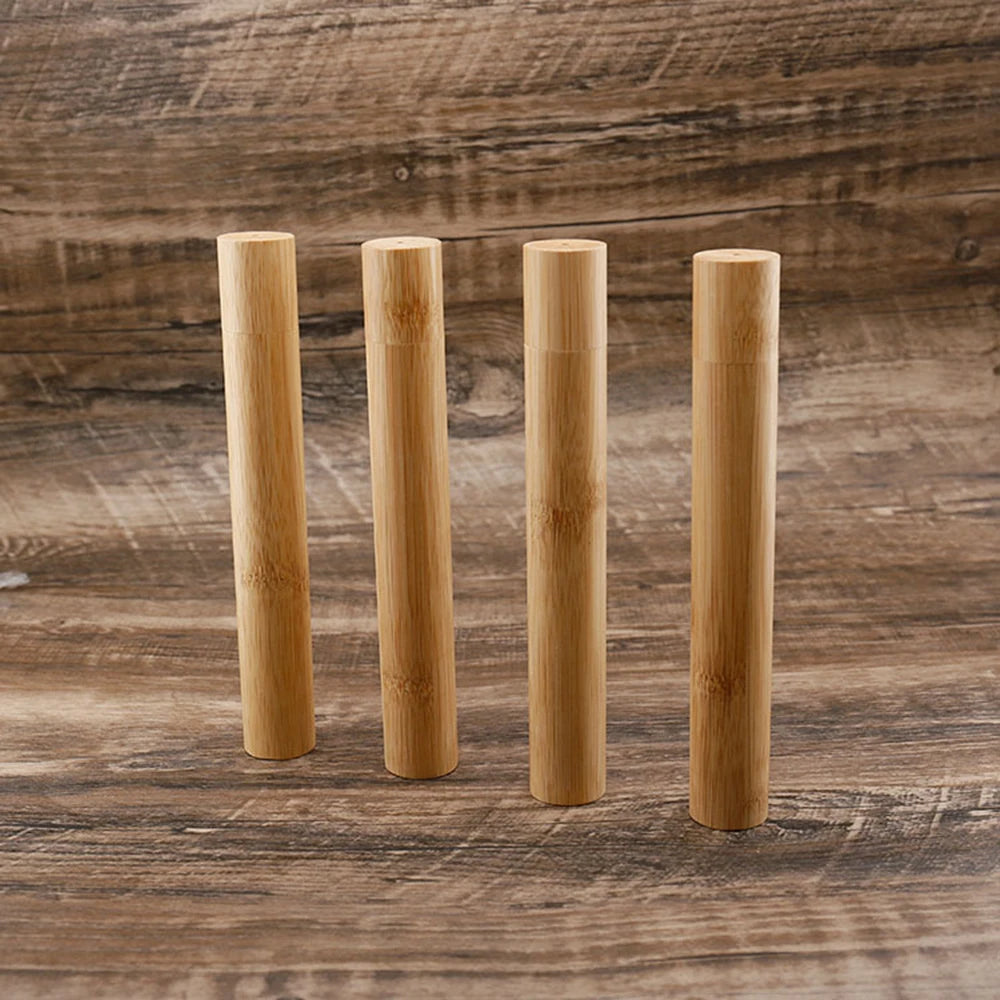 Natural Eco Friendly Bamboo Toothbrush Travel Case