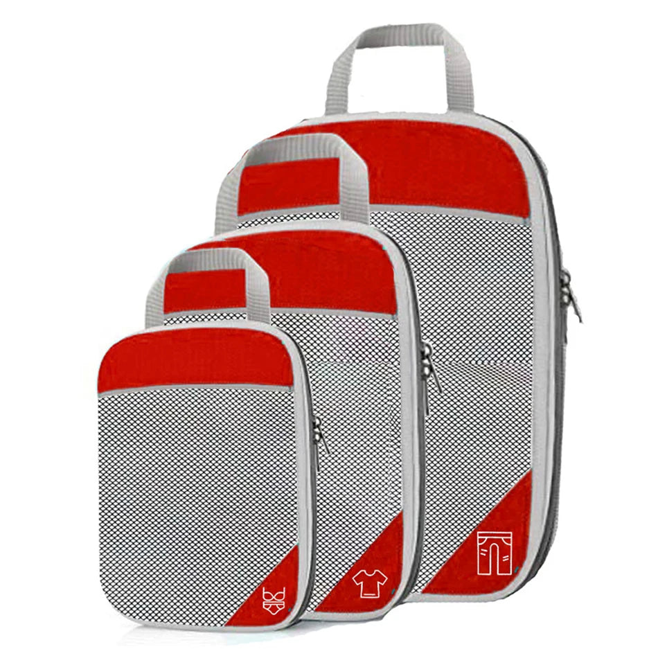 Lightweight Mesh Luggage Organizer
