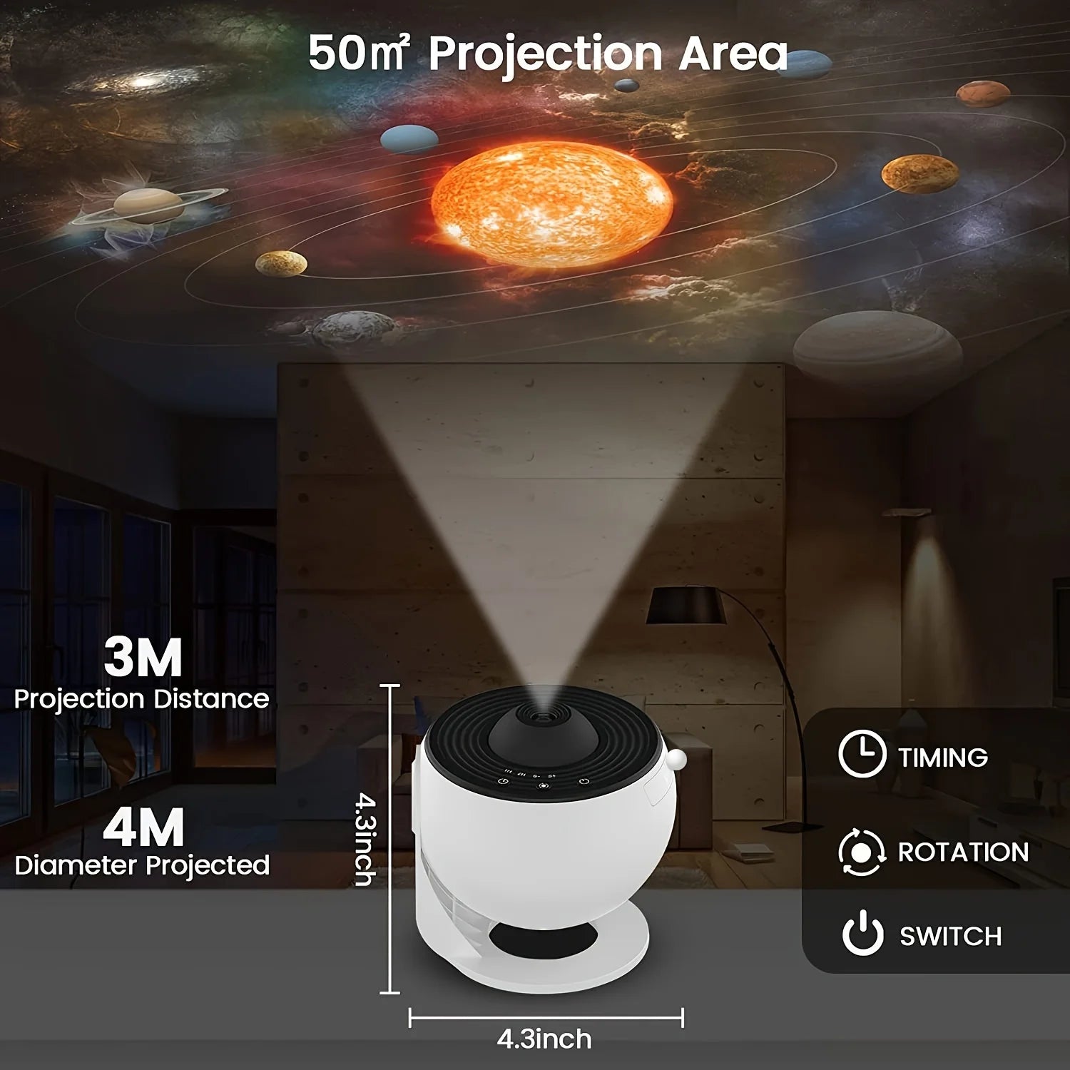 Galaxy Projector Starry Sky 360°
