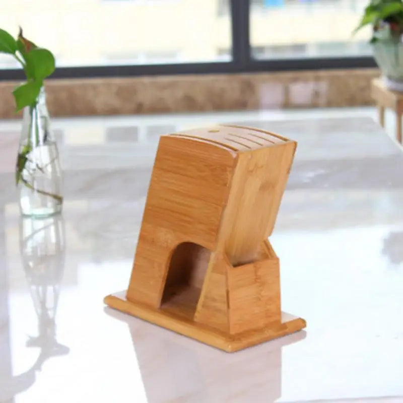 Bamboo Wood Knife Holder
