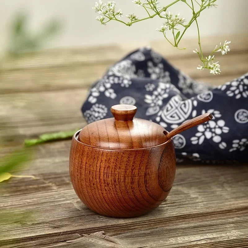 Vintage wooden Salt Shaker