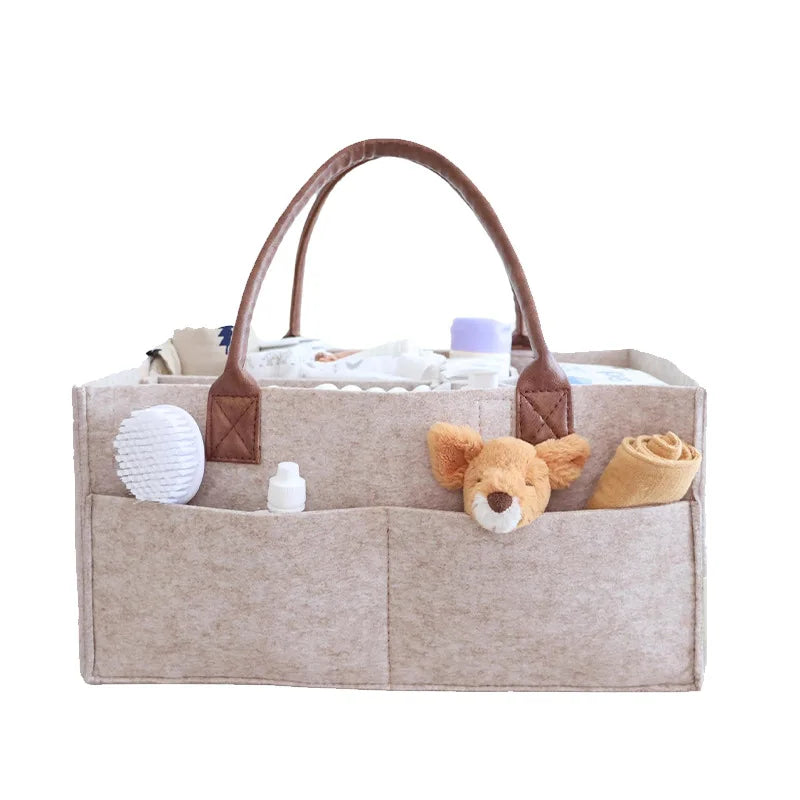 Infant Diaper Basket  with Handle