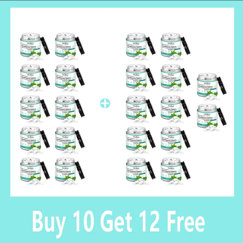 Color Correcting Toothpaste Tablets