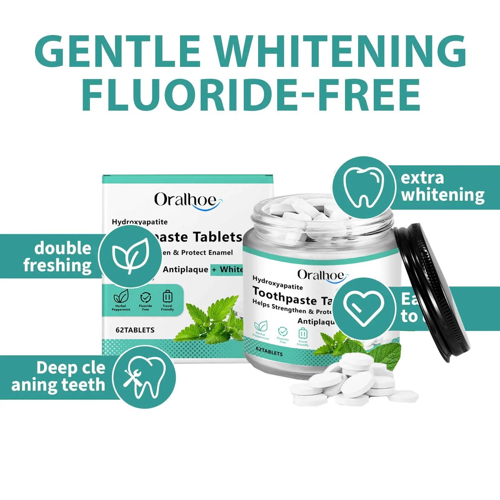 Color Correcting Toothpaste Tablets