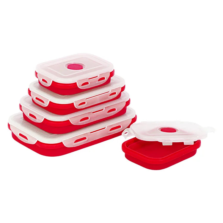 Silicone Foldable Lunch Box