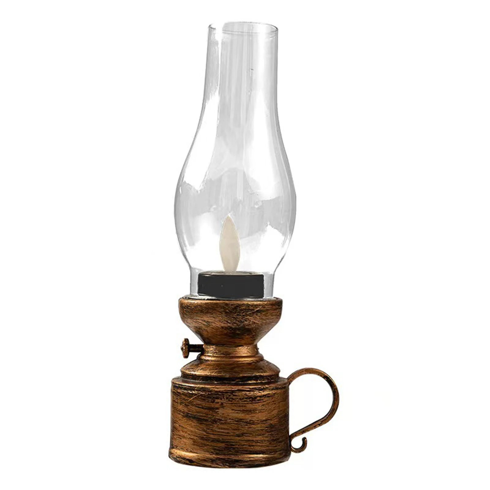LED Vintage Kerosene Lamp Electronic Swing Candle