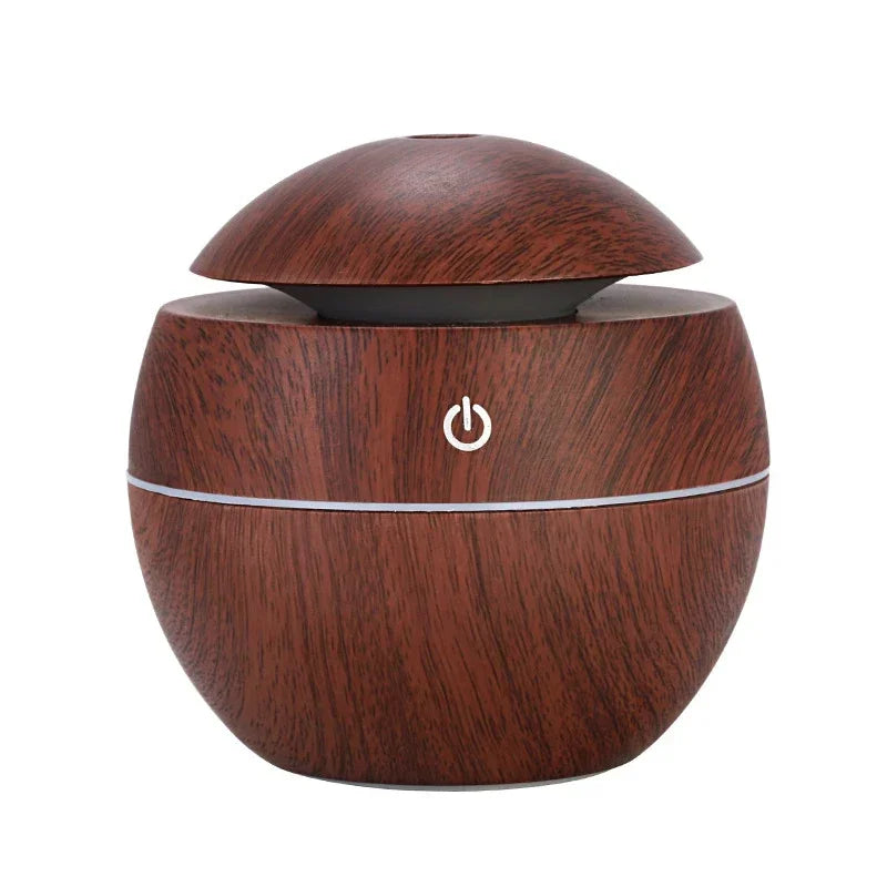 Mini Imitation Wood Sonic Humidifier