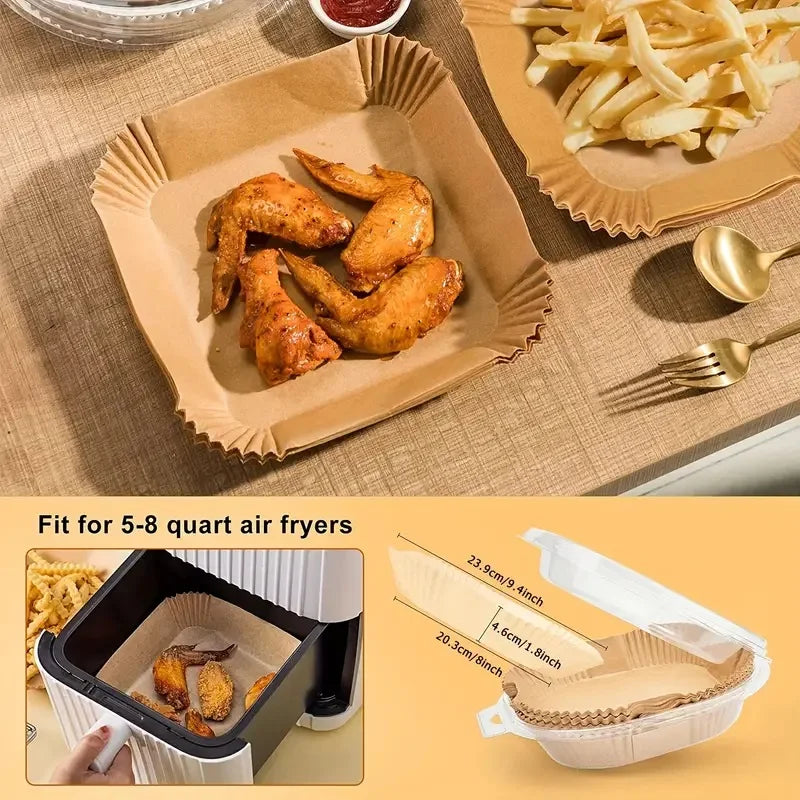 Air Fryer Special Paper Food Silicon Oil Paper
