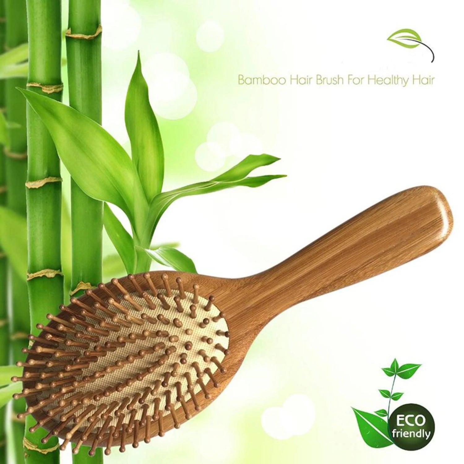 New Sdottor Wooden Bamboo Hair Brush