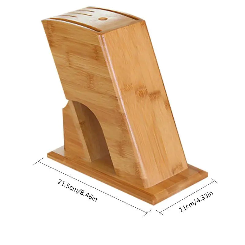 Bamboo Wood Knife Holder