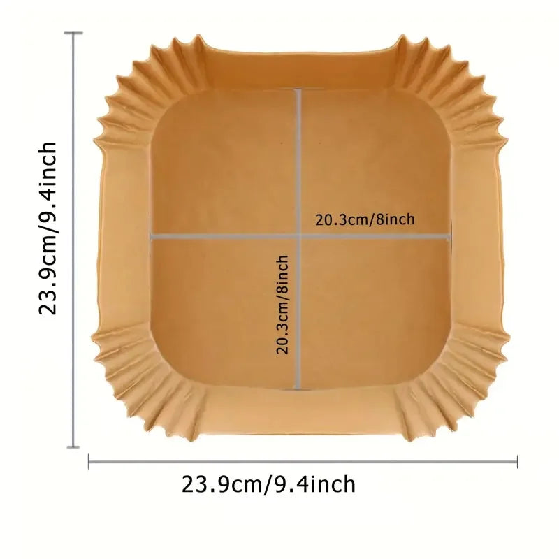 Air Fryer Special Paper Food Silicon Oil Paper
