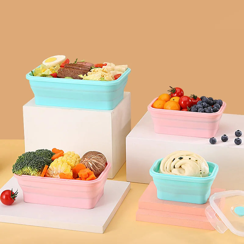 Silicone Foldable Lunch Box