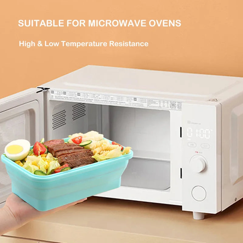 Silicone Foldable Lunch Box