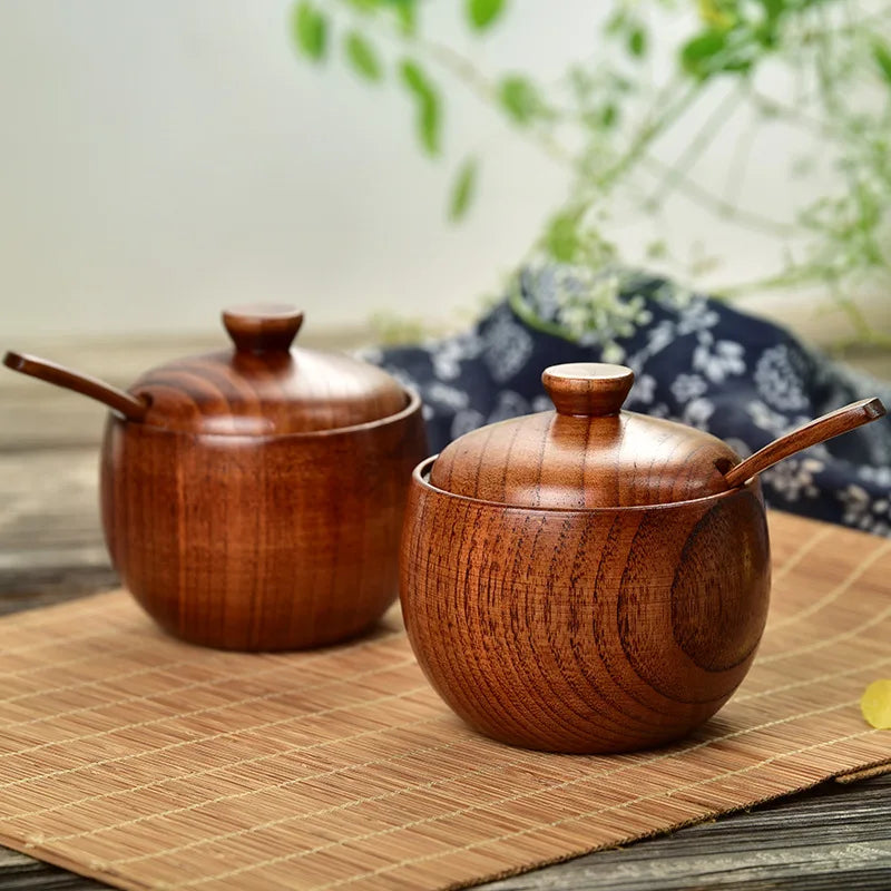 Vintage wooden Salt Shaker