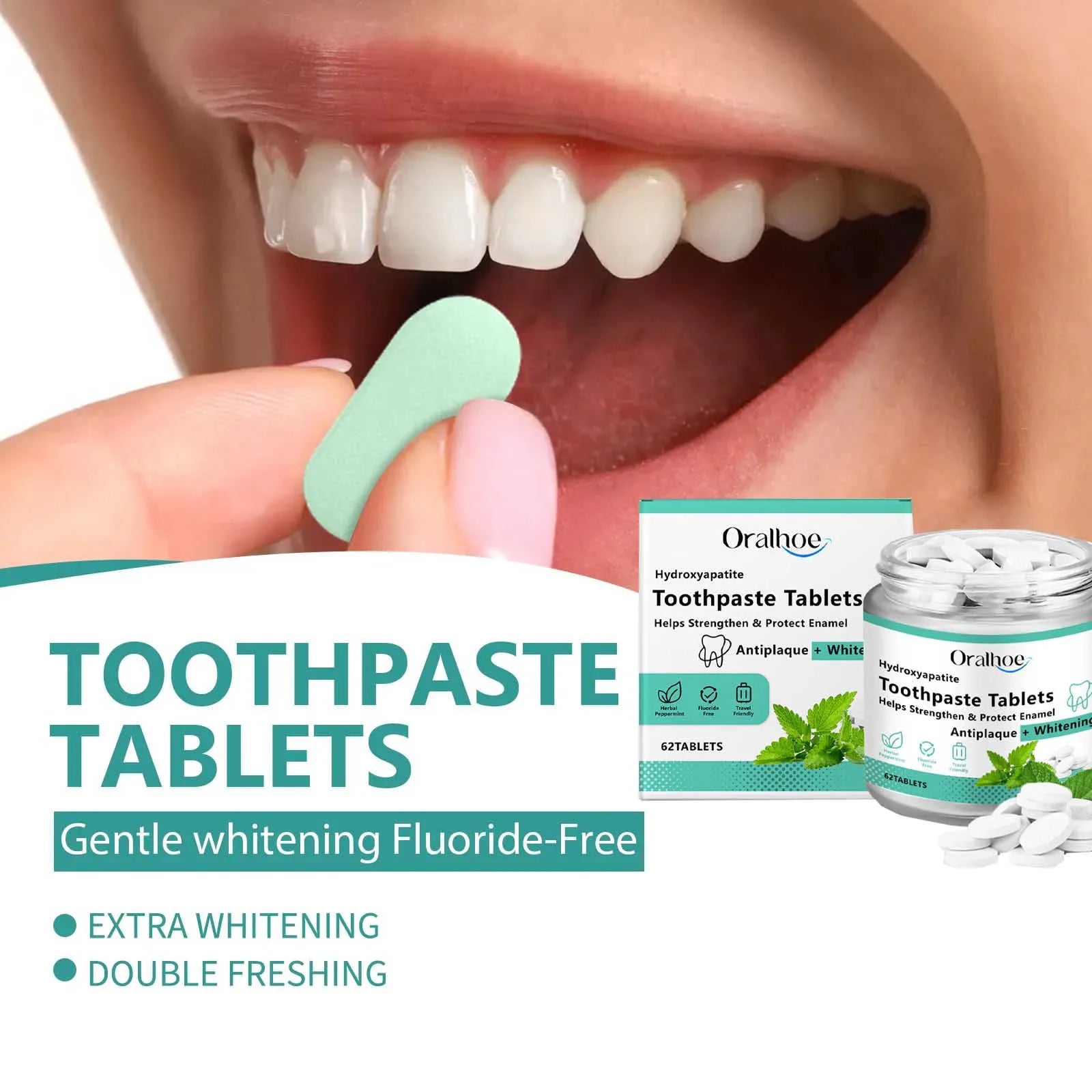 Color Correcting Toothpaste Tablets