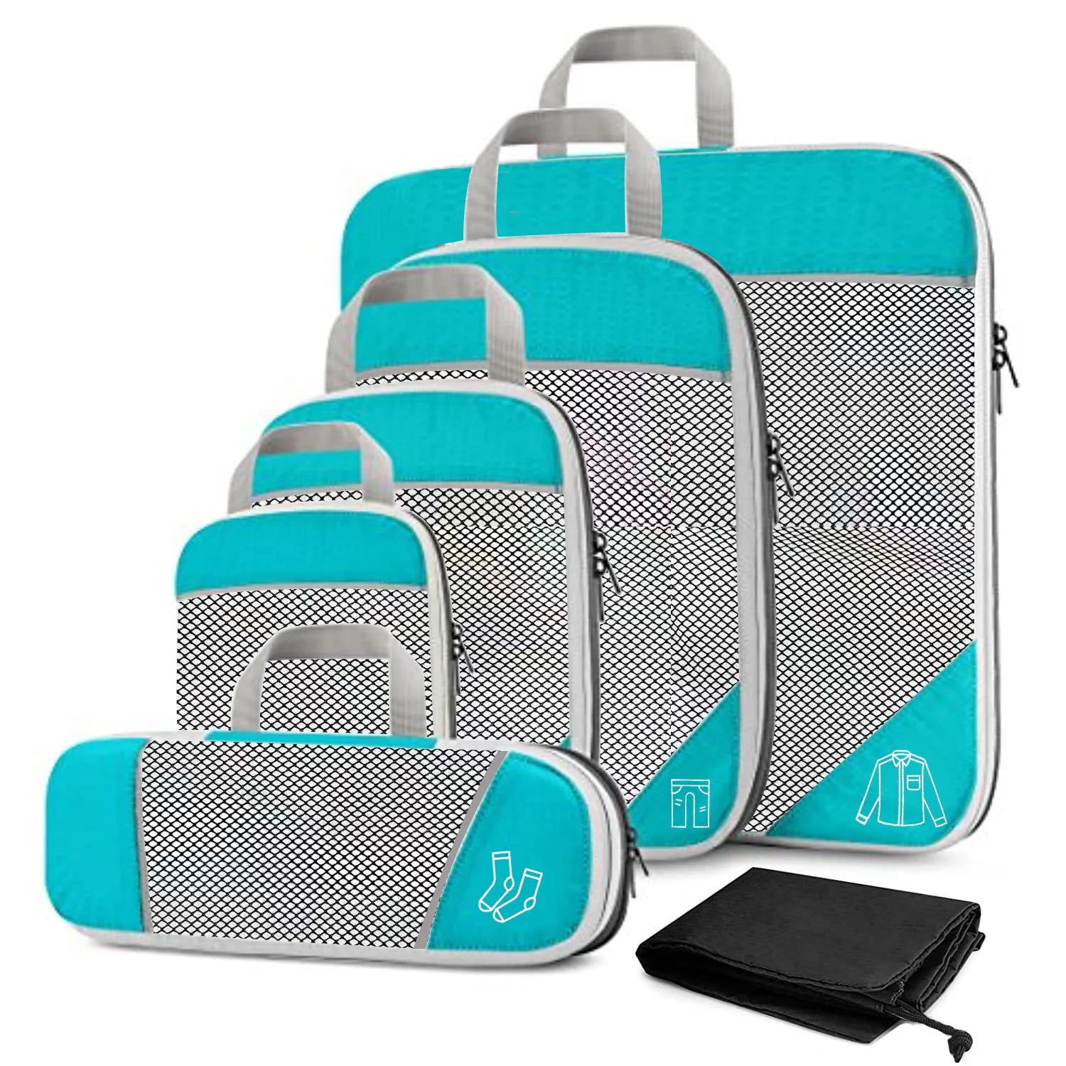 Lightweight Mesh Luggage Organizer