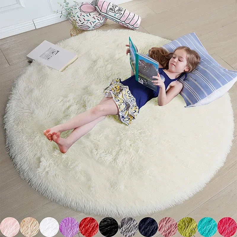 Super Soft Fluffy White Carpets