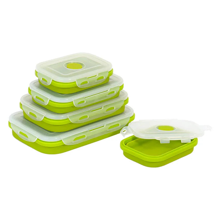 Silicone Foldable Lunch Box