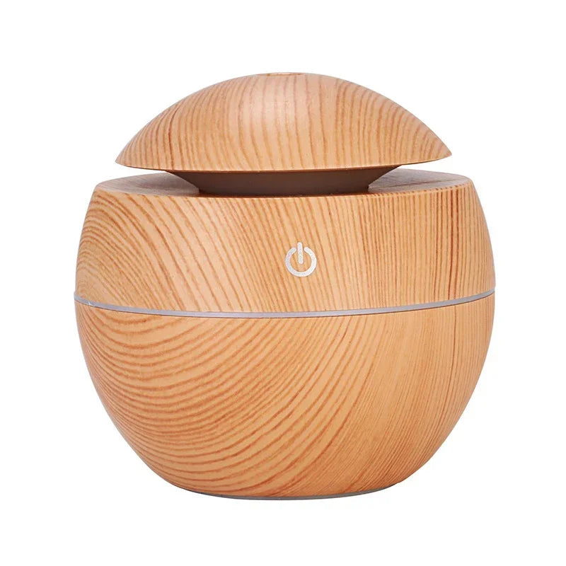 Mini Imitation Wood Sonic Humidifier
