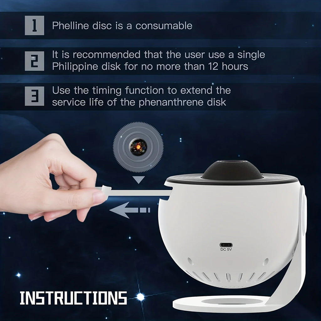 Galaxy Projector Starry Sky 360°