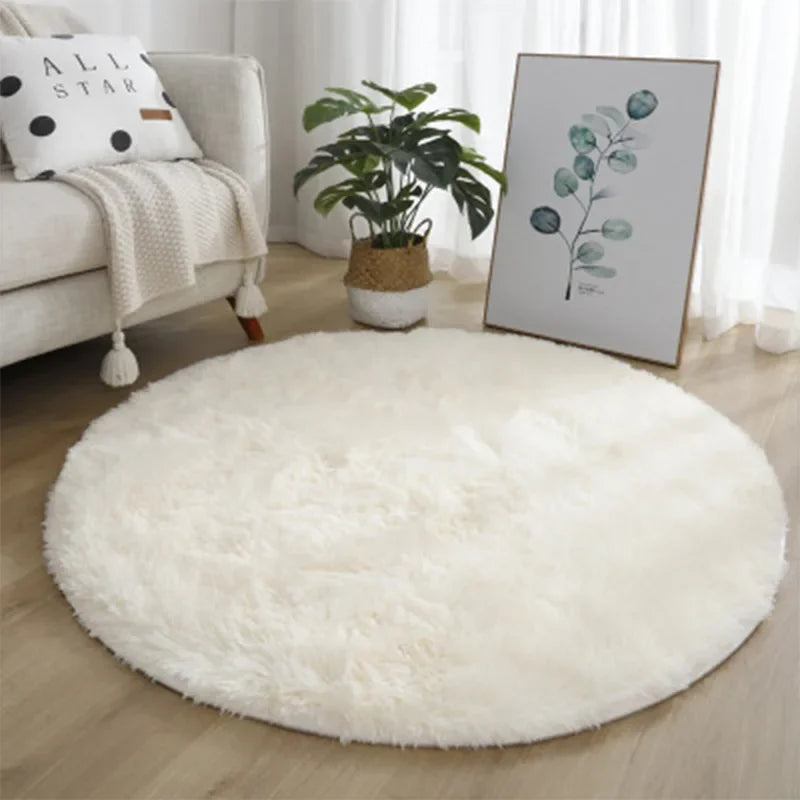 Super Soft Fluffy White Carpets