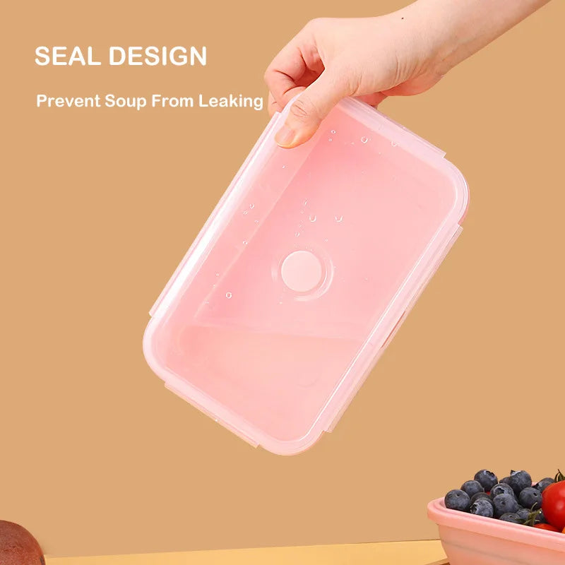 Silicone Foldable Lunch Box