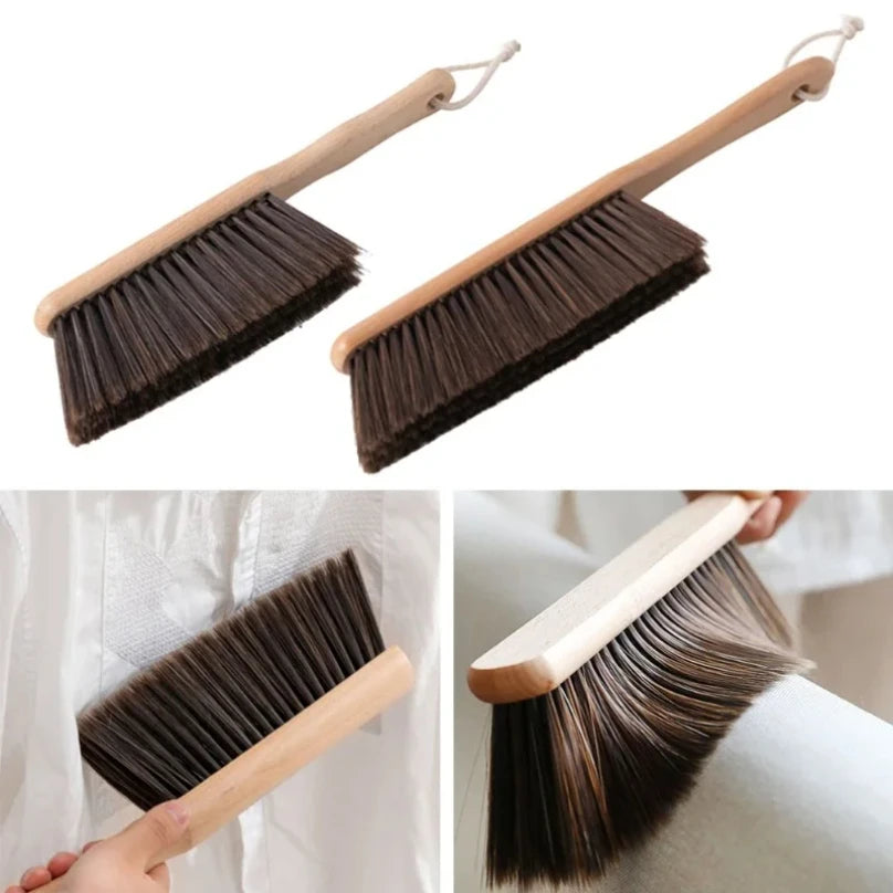 Natural Wood Bristles Brush
