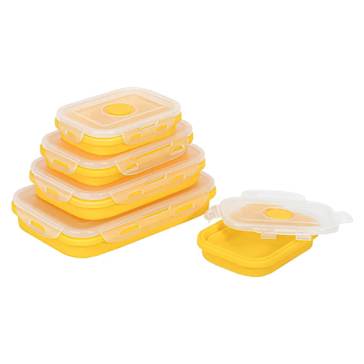 Silicone Foldable Lunch Box