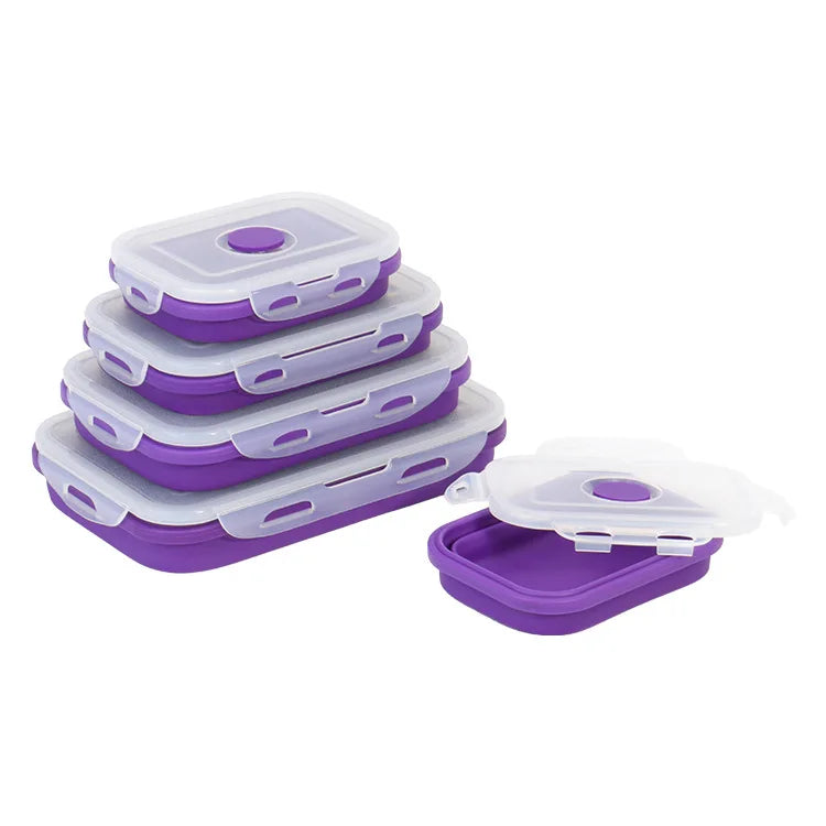 Silicone Foldable Lunch Box