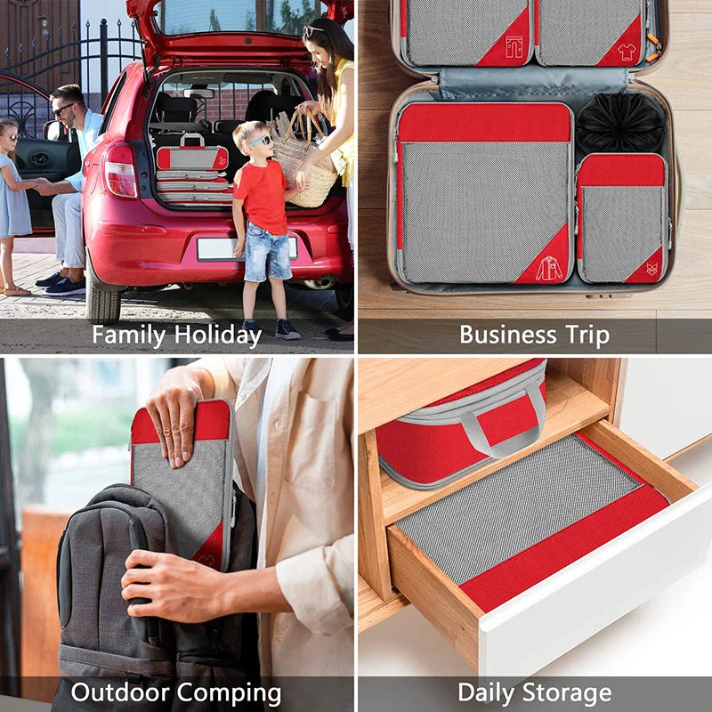 Lightweight Mesh Luggage Organizer