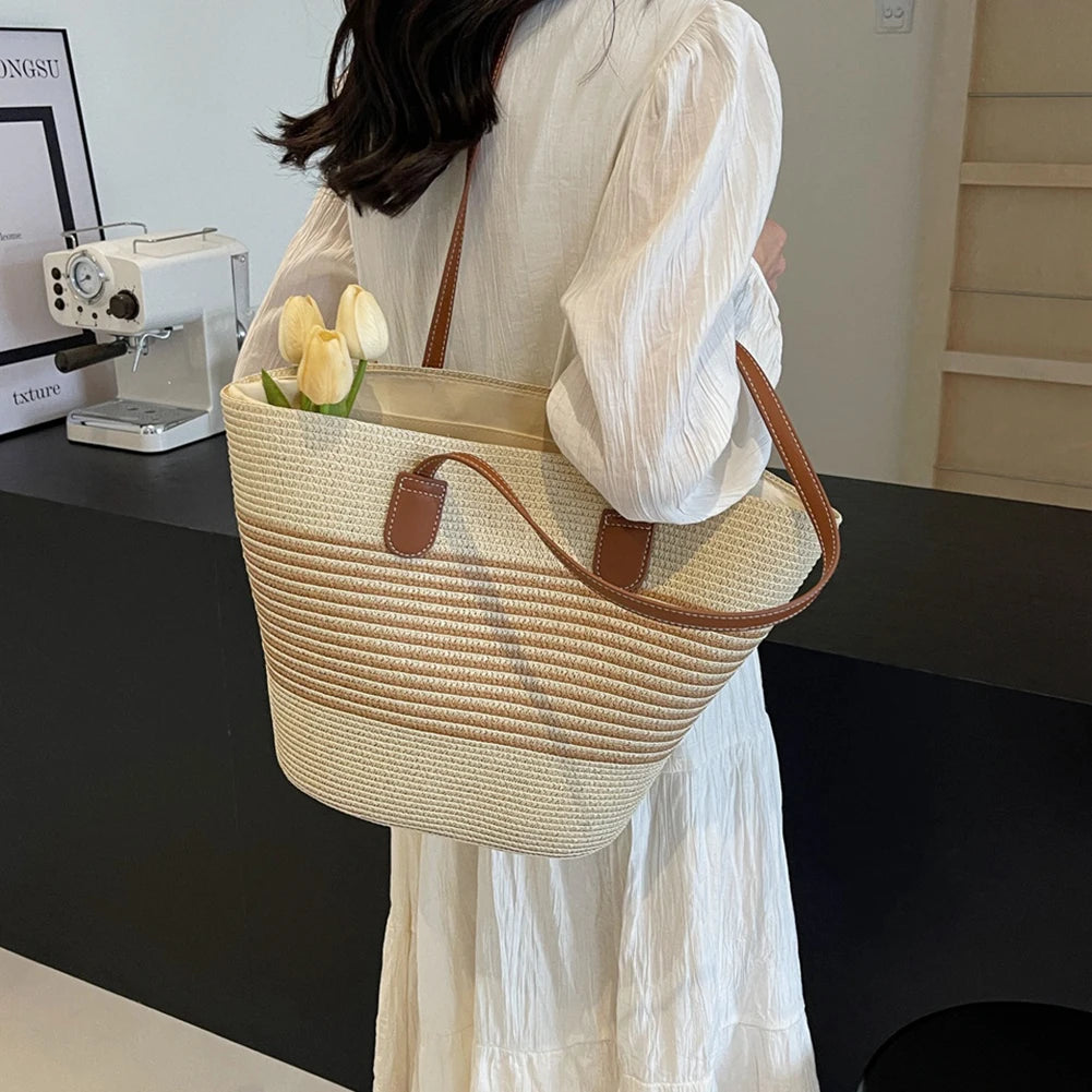 Outdoor travel Straw bag