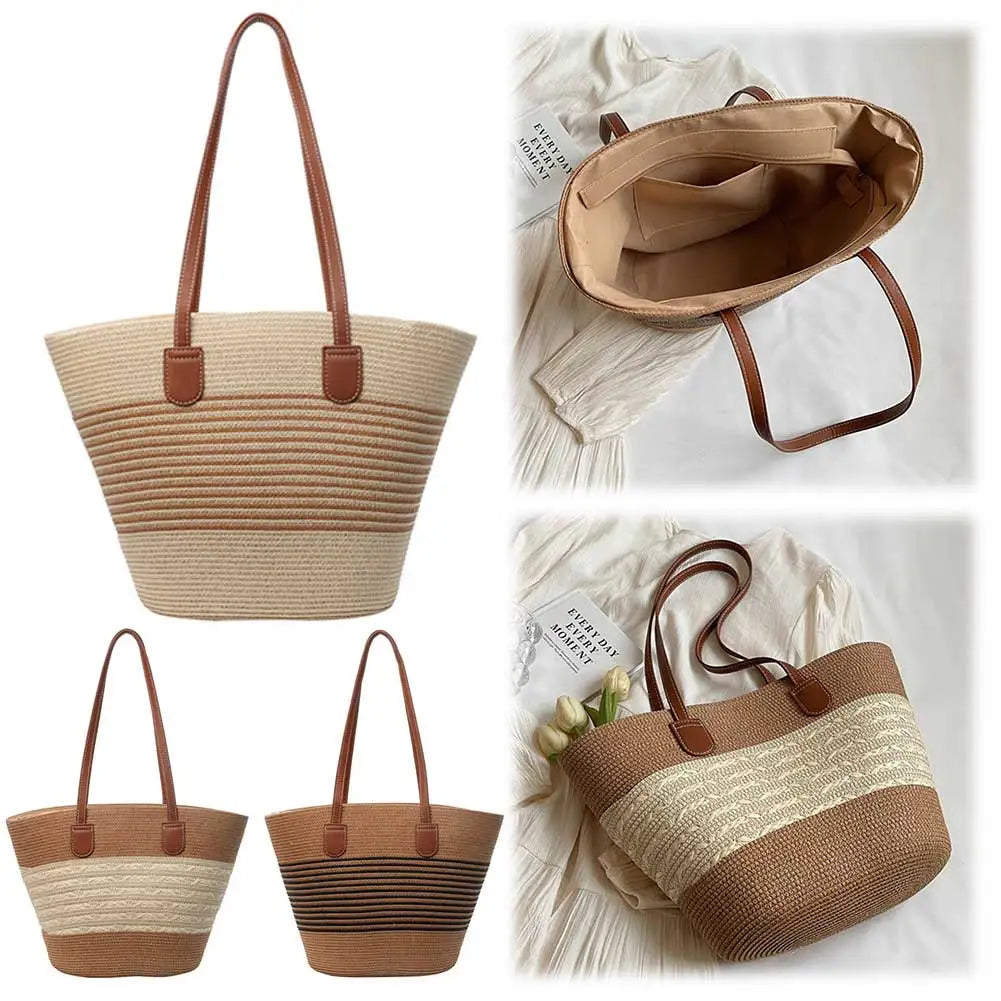 Outdoor travel Straw bag