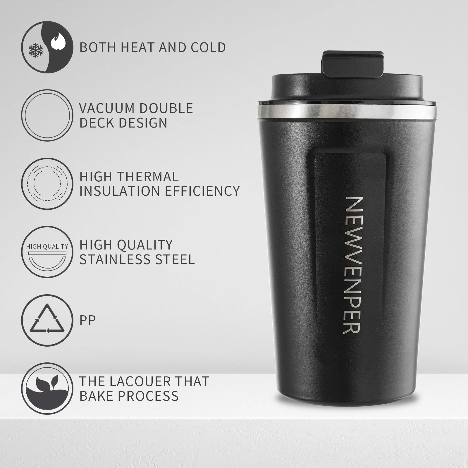 Stainless Steel Vacuum Insulated Travel Coffee Mug