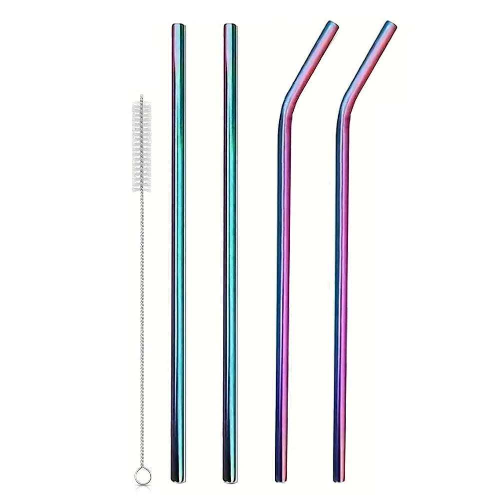 304 Stainless Steel Straws Set