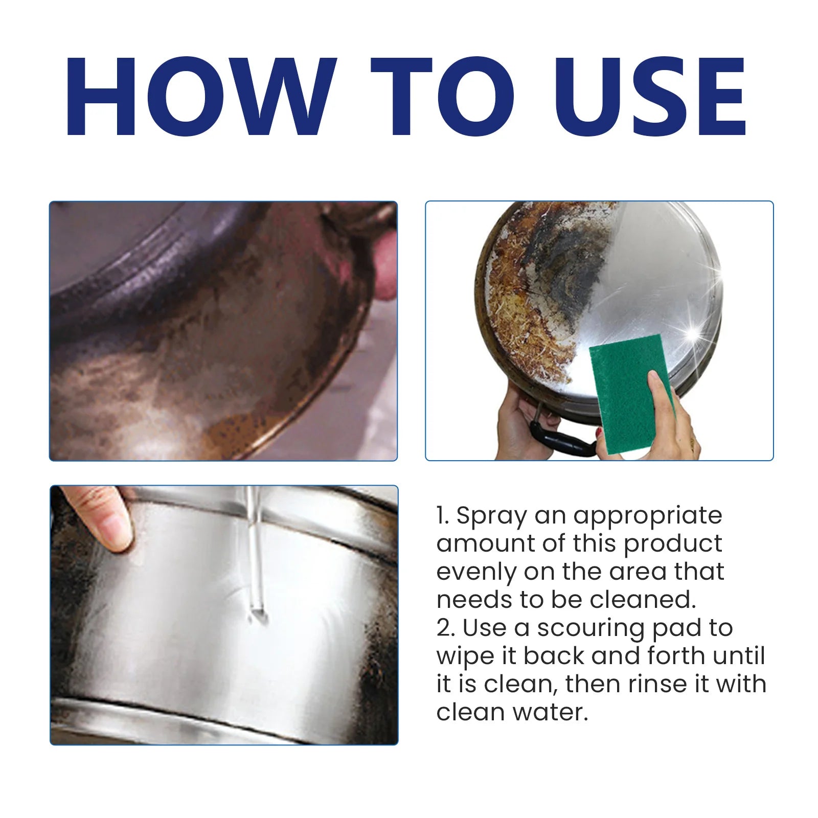Multi-Purpose Kitchen Heavy Oil Cleaner Spray