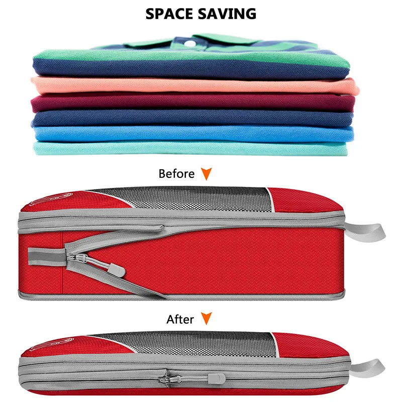 Lightweight Mesh Luggage Organizer