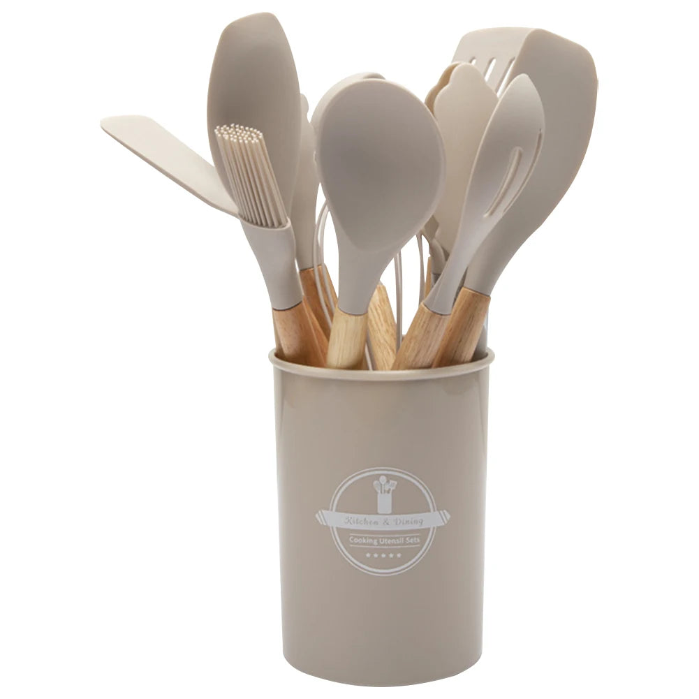 12PCS Silicone Kitchen Utensils Set