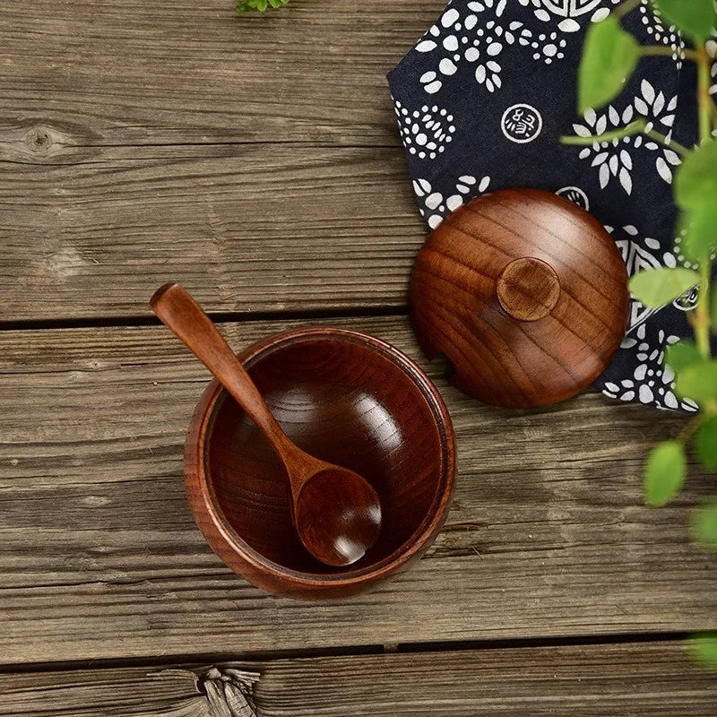 Vintage wooden Salt Shaker